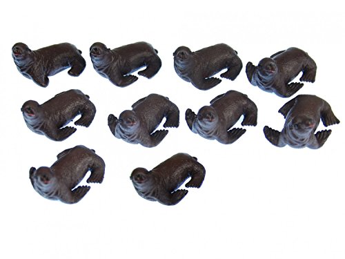 Miniblings 10x Seelöwe Aufstellfigur Gummitier Tier Seelöwe Baby Seehund Figur Miniblings 10x Seelöwe Aufstellfigur Gummitier Tier Seelöwe Baby Seehund Figur von Miniblings