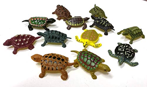 Miniblings 11er Set Schildkröten Aufstellfiguren Figur Schildkröte Reptil Turtle von Miniblings