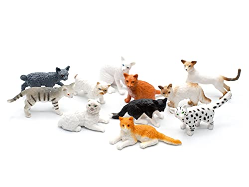 Miniblings 10x Katzen Set Aufstellfigur Kätzchen Rassekatzen Hauskatze Perser Mix von Miniblings