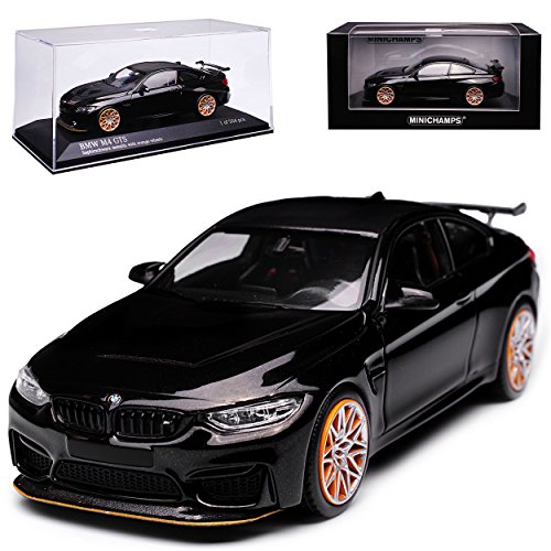 B-M-W 4er M4 GTS F82 Coupe Schwarz Metallic Ab 2014 limitiert 504 Stück 1/43 Minichamps Modell Auto von Minichamps B-M-W