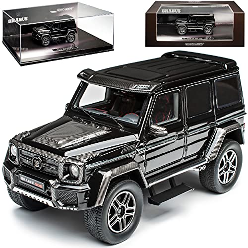 Mercedes-B G-Klasse W463 Bra-Bus 500 4x4 Schwarz Ab Modellpflege 2015 1/43 Minichamps Modell Auto mit individiuellem Wunschkennzeichen Mercedes-B G-Klasse W463 Bra-Bus 500 4x4 Schwarz Ab Modellpflege 2015 1/43 Minichamps Modell Auto mit individiuellem Wunschkennzeichen von Minichamps Mercedes-Benz