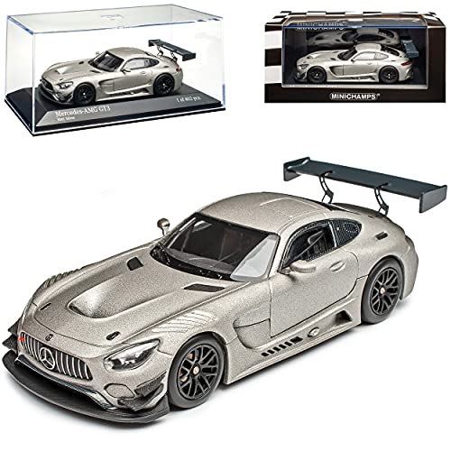 Mercedes-Benz AMG GT3 Coupe Matt Grau Silber Modell Ab 2014 Version 2017 1/43 Minichamps Modell Auto Mercedes-Benz AMG GT3 Coupe Matt Grau Silber Modell Ab 2014 Version 2017 1/43 Minichamps Modell Auto von Minichamps Mercedes-Benz