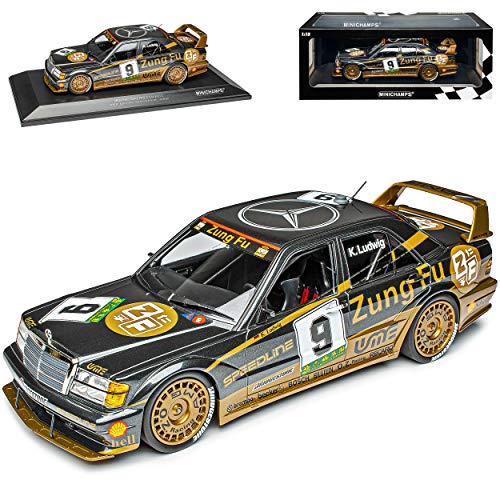 Mercedes-Benz C-Klasse 190E W201 2.5-16 EVO 2 Zung Fu Klaus Ludwig Macao Guia Race 1991 1982-1993 limitiert 1 von 204 1/18 Minichamps Modell Auto von Minichamps Mercedes-Benz