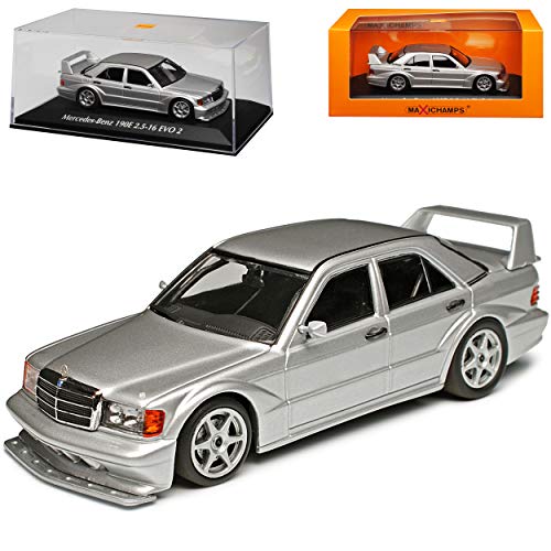 Mercedes-Benz C-Klasse 190E W201 2.5-16V Evolution II Silber Metallic 1982-1993 1/43 Minichamps Maxichamps Modell Auto Mercedes-Benz C-Klasse 190E W201 2.5-16V Evolution II Silber Metallic 1982-1993 1/43 Minichamps Maxichamps Modell Auto von Minichamps Mercedes-Benz