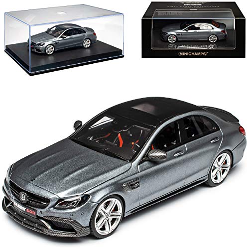 Mercedes-Benz C-Klasse W205 C63 AMG Bra-Bus 600 Limousine Grau Metallic Ab 2014 1/43 Minichamps Modell Auto mit individiuellem Wunschkennzeichen von Minichamps Mercedes-Benz