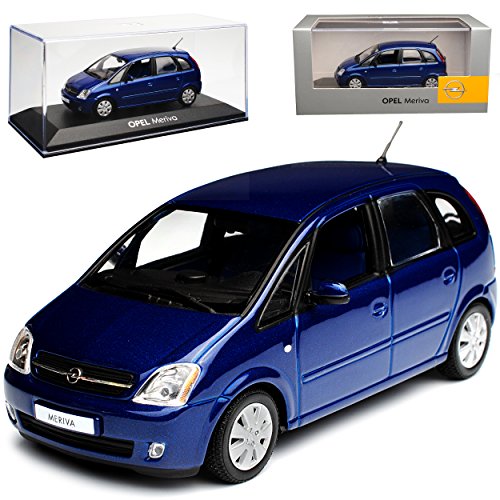 Minichamps Opel Meriva A Blau 2003-2010 1/43 Modell Auto mit individiuellem Wunschkennzeichen Minichamps Opel Meriva A Blau 2003-2010 1/43 Modell Auto mit individiuellem Wunschkennzeichen von Minichamps Opel