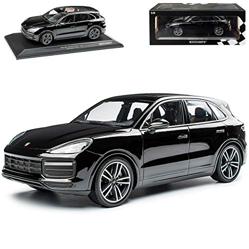 Porsche Cayenne Turbo S III PO536 Schwarz 3. Generation Ab 2017 limitiert 1 von 504 Stück 1/18 Minichamps Modell Auto von Minichamps Porsche