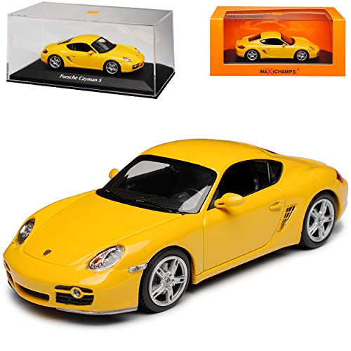 Porsche Cayman S 987c Coupe Gelb 1. Generation 2005-2013 1/43 Minichamps Maxichamps Modell Auto mit individiuellem Wunschkennzeichen Porsche Cayman S 987c Coupe Gelb 1. Generation 2005-2013 1/43 Minichamps Maxichamps Modell Auto mit individiuellem Wunschkennzeichen von Minichamps Porsche
