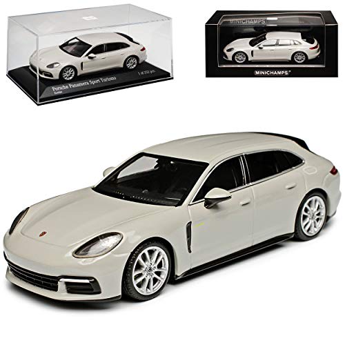 Porsche Panmera 971 4E-hybrid Sport Turismo Shooting Brake Kreide Hell Grau Ab 2017 limitiert 1 von 252 Stück 1/43 Minichamps Modell Auto von Minichamps Porsche