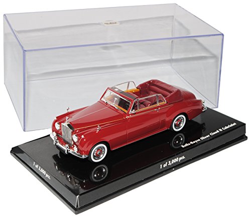 Rolls-Royce Silver Cloud II Cabriolet Rot Braun 1/43 Minichamps Modell Auto von Minichamps