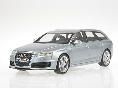 Audi A6 C6 RS6 Avant monzasilber Modellauto Minichamps 1:43 von Minichamps