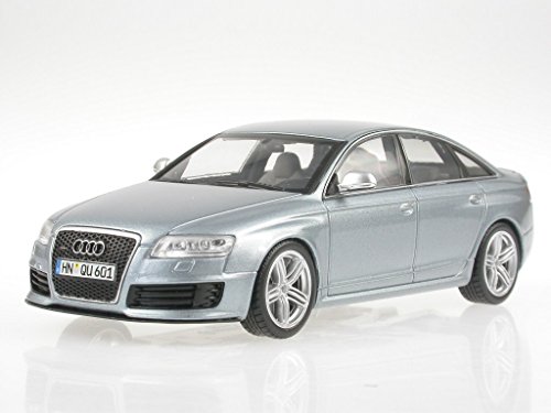 Audi A6 C6 RS6 monzasilber Modellauto Minichamps 1:43 von Minichamps