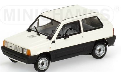 1/43 Minichamps Fiat Panda 34 1980 weiss von Minichamps