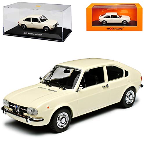 MAXICHAMPS Alfa Romeo Alfasud Coupe Weiss 1972-1983 1/43 Minichamps Modell Auto MAXICHAMPS Alfa Romeo Alfasud Coupe Weiss 1972-1983 1/43 Minichamps Modell Auto von Minichamps