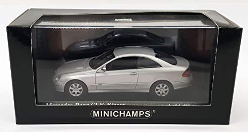 MINICHAMPS 400031424 - Mercedes-Benz CLK -Class (C209), Maßstab: 1:43, Silber von Minichamps