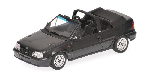 MINICHAMPS 400045931 - Opel Kadett GSI Cabriolet, Maßstab: 1:43, schwarz von Minichamps
