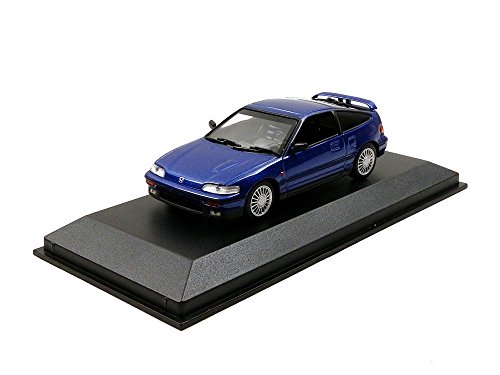 Maxichamps 940161520 Honda CR-X Coupe – 1989 – Maßstab 1:43, Metallblau von Minichamps