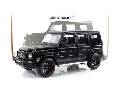 Minichamps 110037064 - Mercede. Amg G63 Matt Black 2018 - maßstab 1/18 - Sammlerstück Miniatur von Minichamps