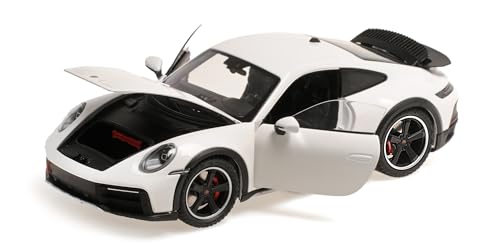 Minichamps 110062070 Porsch. 911 Dakar White 2022 with Openings - maßstab 1/18 - Modellauto von Minichamps
