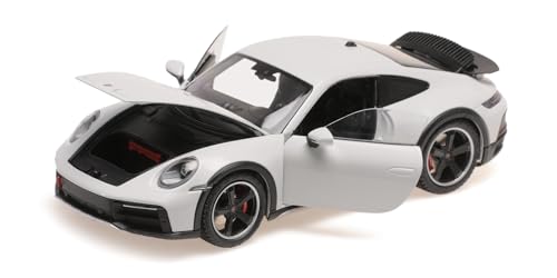 Minichamps 110062074 - Porsch. 911 Dakar Grey Metallic 2022 with Openings - maßstab 1/18 - Modellauto von Minichamps