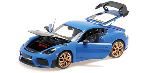Minichamps 110062121 - Porsch. Cayman GT4 RS Blue with Weissach Package 2024 - maßstab 1/18 - Modellauto von Minichamps