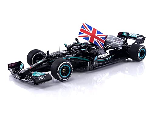 Minichamps 110211144 1:18 Mercedes-AMG Petronas Formel 1 Team W12 E Performance-Hamilton-Winner British GP 2021 Sammlerstück Miniaturauto, Mehrfarbig von Minichamps