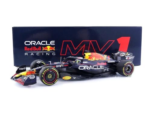 Minichamps 110230701 - Red Bul Racing RB19 Max Verstappen Winner Monaco GP World Champion 2023 - maßstab 1/18 - Modellauto von Minichamps