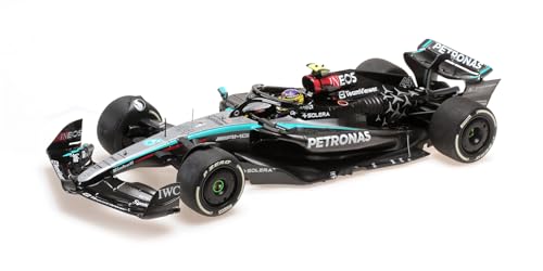 Minichamps 110240144 - Mercede. A-M-G W15 Lewis Hamilton 2024 - maßstab 1/18 - Modellauto von Minichamps
