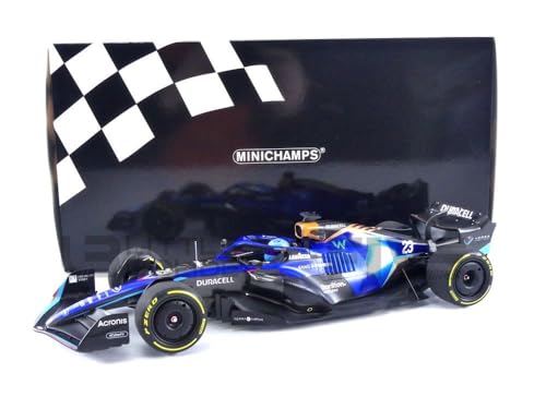 Minichamps 117220523 - Williams Racing FW44 Alexander Albon Miami GP 2022 - Maßstab 1/18 - Modellauto von Minichamps