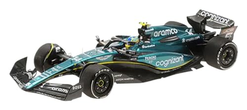 Minichamps 117230114 - Aston Martin AMR23 Fernando Alonso 3rd Place Bahrain GP 2023 - maßstab 1/18 - Modellauto von Minichamps