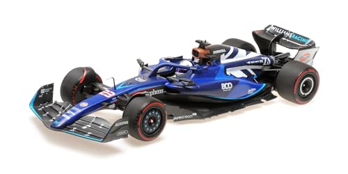 Minichamps 117231123 - Williams Racing FW45 Alexander Albon Williams 800Th GP British GP 2023 - maßstab 1/18 - Modellauto von Minichamps