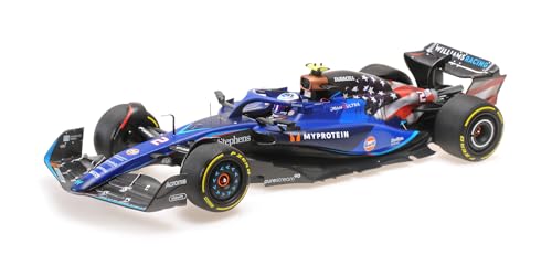 Minichamps 117231902 - Williams Racing FW45 Logan Sargeant Austin GP 2023 - maßstab 1/18 - Modellauto von Minichamps