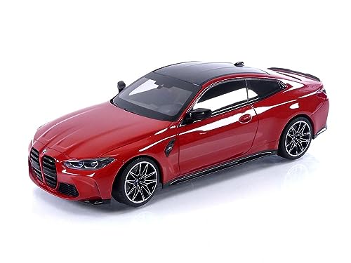 Minichamps 155020121 1:18 BMW M4-2020 - Rot Sammlerstück Miniaturauto, Rot von Minichamps