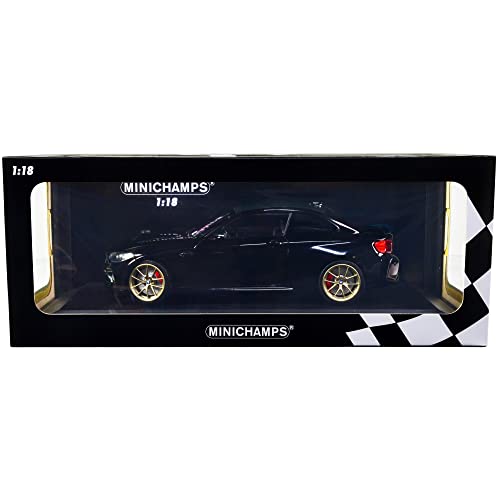 Minichamps 155021021 1:18 BMW M2 Cs-2020-Black Metallic Collectible Miniaturauto, schwarz von Minichamps