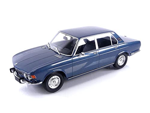 Minichamps 155029200 1:18 BMW 2500-1968 Blau Metallic Sammlerstück Miniaturauto blau von Minichamps