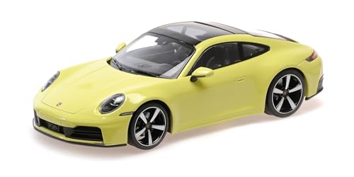 Minichamps 155064021 - Porsch. 911 (992.2) Carrer. Coupe Yellow Metallic 2024 - maßstab 1/18 - Modellauto von Minichamps