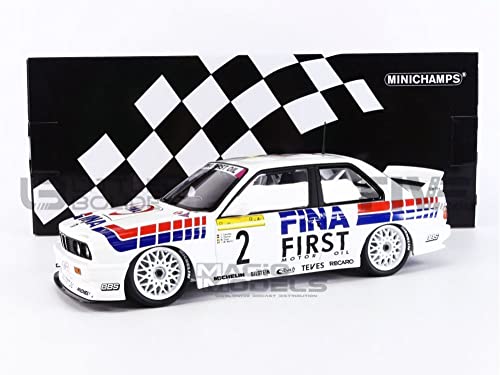 Minichamps 155922002 1:18 BMW M3-Fina Motorsport Team-Cecotto/Danner/Martin/Duez-Winner 24H Nring 1992 Sammlerstück Miniaturauto, Mehrfarbig von Minichamps