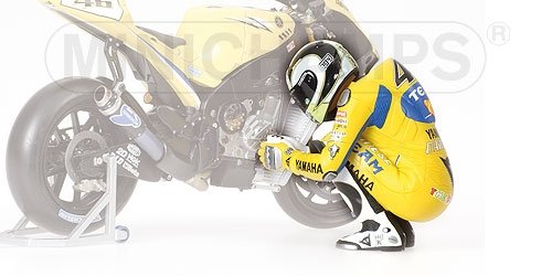 Minichamps 312060046 - Figurine Sitting - Valentino Rossi, Moto GP, Maßstab: 1:12 von Minichamps