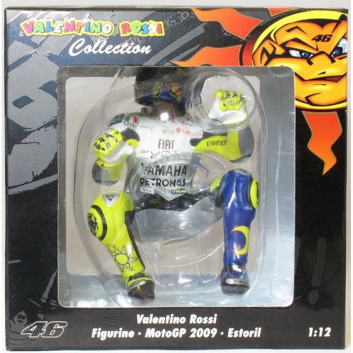 MINICHAMPS 312090146 - Figurine - Valentino Rossi, Moto GP Estoril, Maßstab: 1:12 von Kyosho