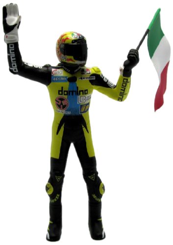 Minichamps 312960146 - Figurine Riding - Valentino Rossi - GP 125, Maßstab: 1:12 von Kyosho
