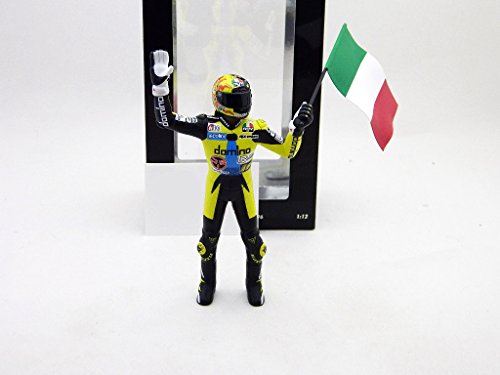 Minichamps 312960146 - Figurine Riding - Valentino Rossi - GP 125, Maßstab: 1:12 von Kyosho