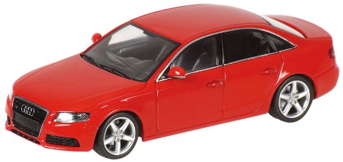 Minichamps 400017000 - Audi A4 - 2007 - red / rot - 1:43 von Minichamps