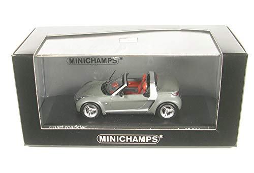 Minichamps 400032131 1:43 Smart Roadster Grau Metallic von KeySmart