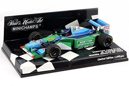 Minichamps 400940005 Maßstab 1: 43 "1994 Benetton Ford Michael Schumacher ohne Treiber Figur spritzgußmodell von Minichamps