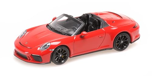 Minichamps 410061135 - Porsch. 911 (991) Speedster Red 2019 - maßstab 1/43 - Sammlerminiatur von Porsche