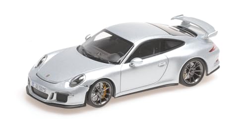 Minichamps 410062025 - Porsch. 911 (991) GT3 Silver Sport Auto 2012 - maßstab 1/43 - Modellauto von Minichamps