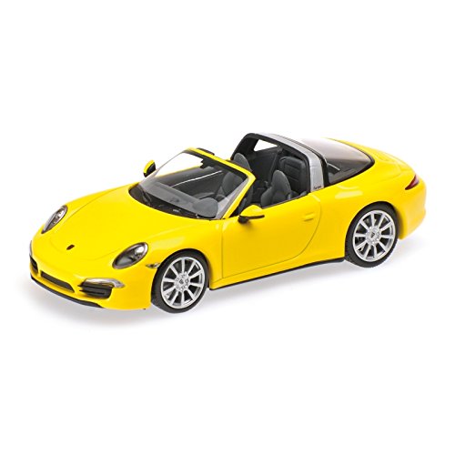 Minichamps 410062441 Maßstab 1: 43 "2013 Porsche 911 Targa gelb Replika Modell Spielzeug von Minichamps
