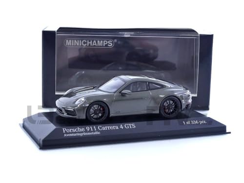 Minichamps 410063001 - Porsch. 911 (992) Carrera 4 GTS Green Metallic 2019 - maßstab 1/43 - Modellauto von Minichamps