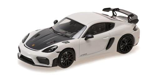 Minichamps 410069702 - Porsch. Cayman GT4 RS White with Black Wheels 2021 - maßstab 1/43 - Modellauto Minichamps 410069702 - Porsch. Cayman GT4 RS White with Black Wheels 2021 - maßstab 1/43 - Modellauto von Minichamps