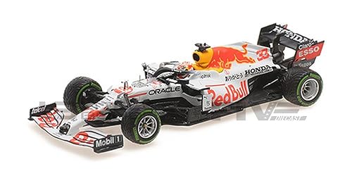 Minichamps 410211633 1:43 Red Bull Racing Honda RB16B-Max Verstappen-2nd Turkish GP 2021 Collectible Miniaturauto, Mehrfarbig von Minichamps